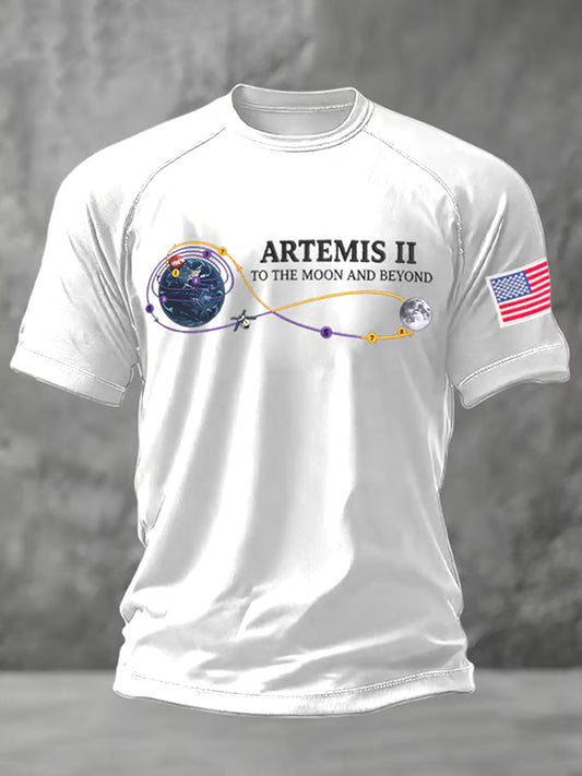 Men's Artemis II 2026 Print Tee
