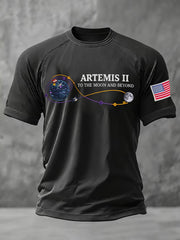 Men's Artemis II 2026 Print Tee