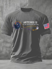 Men's Artemis II 2026 Print Tee