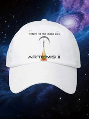 Unisex Artemis II 2026 Return To The Moon For All Humanity Print Hat