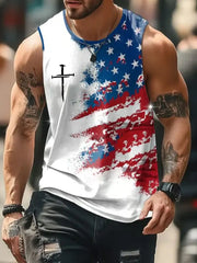 Men's Faith Print vests