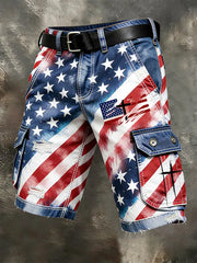 Men's Faith Print shorts