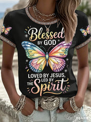 Women's Christian Print Tee