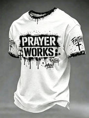 Men's Christian Faith Cross Short Sleeve T-shirt