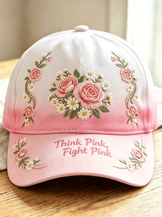 Unisex floral print Hat