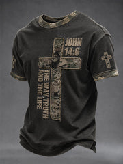 Men's The Way Truth And The Life Short Sleeves T-shirt