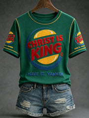 Women's 'Christ is King' T-shirts