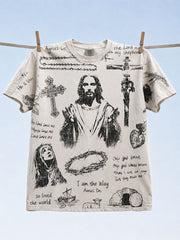 Men's Jesus Short Sleeves T-shirt