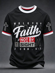 Men's "Walk by Faith, Not by Sight" T-shirts