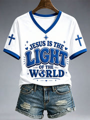Women's Jesus Is The Light Of The World T-shirt
