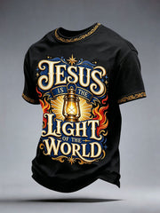 Men's Jesus Is The Light Of The World T-shirt