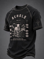 Men's Faith Printed Casual short sleeves t-shirt