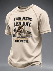 Men's Faith Printed Casual short sleeves t-shirt
