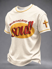 Men's “Bless The Lord, Oh My Soul!” Faith Casual T-shirt