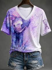 Women's Alzheimer's Disease Short-sleeved T-shirt