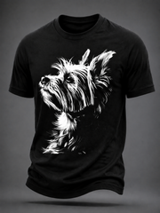Men's Yorkshire Terrier Short Sleeve T-shirt