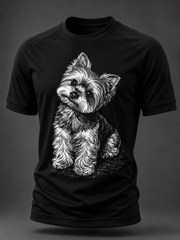 Men's Yorkshire Terrier Short Sleeve T-shirt