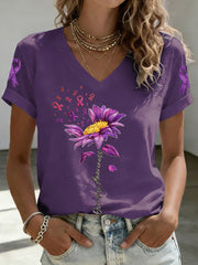 Women's Overdose Awareness Short Sleeve T-shirt