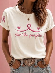 Women's Breast Cancer Short-sleeved T-shirt