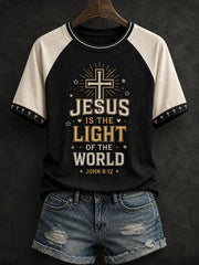 Women's Jesus Is The Light Of The World T-shirt