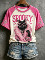 Women's Spooly Cat T-shirts