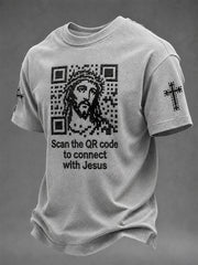 Men's JESUS Printed T-shirt