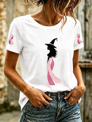 Women's Breast Cancer Short-sleeved T-shirt