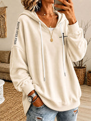 Women's Christian THE WAY, THE TRUTH, AND THE LIFE 14:6 Printed Casual Hoodie