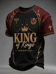 Men's Christian King Of Kings Cross Short Sleeve T-shirt