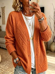 Women'S Casual Printed Cardigan