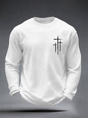 Men's Faith Cross Waffle Top