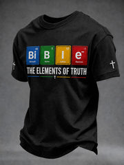 Men's Christian The Elements Of Truth Short Sleeve T-shirt