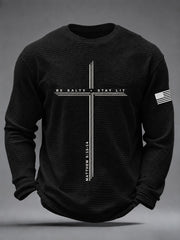 Men's Be Salty Stay Lit Waffle Long Sleeve T-Shirt