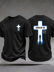 Men's Christian John 14:6 THE WAY THE TRUTH THE LIFE Short Sleeve T-shirt