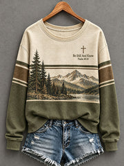 Women's Be Still And Know Sweatshirt