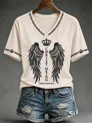 Women's Christian Christ Is King Short Sleeve T-shirt