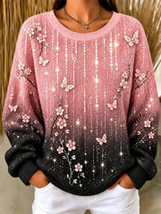 Women'S Breast Cancer Awareness Casual Sweater