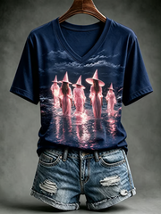 Women's Breast Cancer Short-sleeved T-shirt