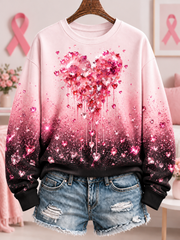 Women's Breast Cancer Regular Sweatshirt