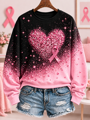 Women's Breast Cancer Regular Sweatshirt