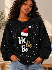 Women's Christmas Print Sweatshirt