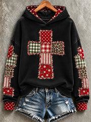 Women's Faith Print Casual Sweatshirt