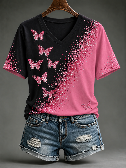 Women's Breast Cancer Short-sleeved T-shirt
