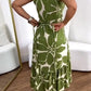 🏖️Summer Hot Sale 50% OFF🌼Women's Casual Resort Print Gathered Tunic Dress