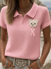 Women's Breast Cancer Bear Shirt