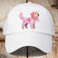 Unisex Pink Dog Pink Ribbon Breast Cancer Awareness Support Hat