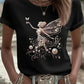 Women's Pink Pearl Print Casual T-shirt