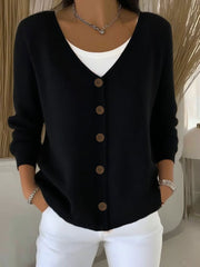 Women's Casual Button Cardigan