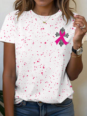 Women's Breast Cancer Awareness I Wear Pink For Myself My Scars Tell A Story T-Shirt