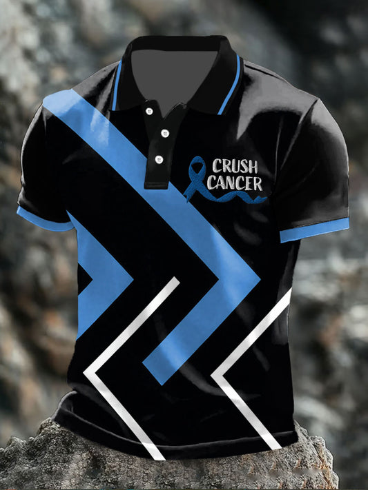 Men's Crush Cancer Prostate Cancer Tops
